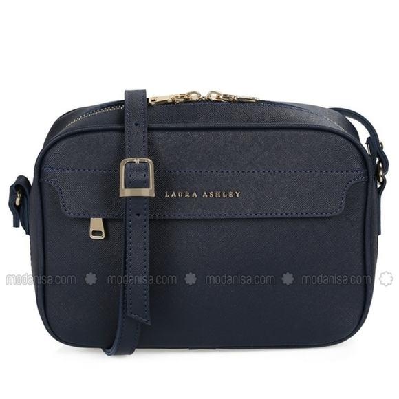 Laura Ashley Handbags - Laura Ashley Navy Blue crossbody bag
